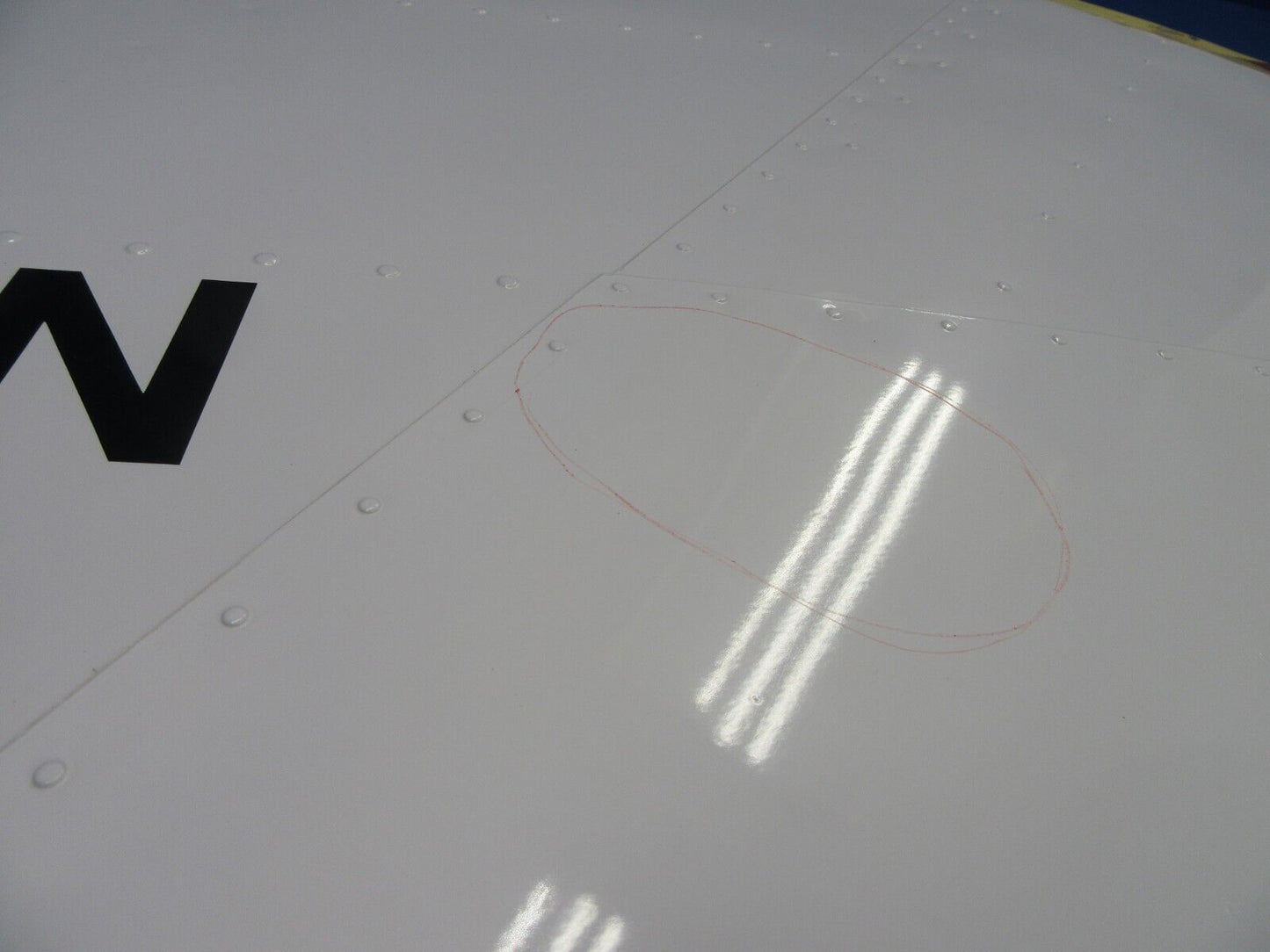 Piper PA-23-250 Aztec Vertical Stabilizer / Fin Assy P/N 16200-00 (0424-02)