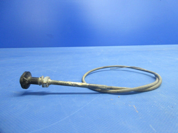 Cessna 150 / 150L Parking Brake Control Cable 30" Long P/N S1239-49 (1024-888)