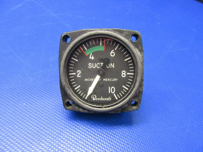 Beech A23A Musketeer Suction Gauge P/N 50-384042-1, SP-357H-BEC (0521-422)