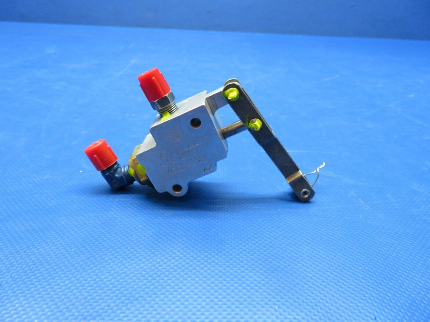Piper Scott 4200 Parking Brake Valve P/N 4200-A2 REBUILT (0624-1801)