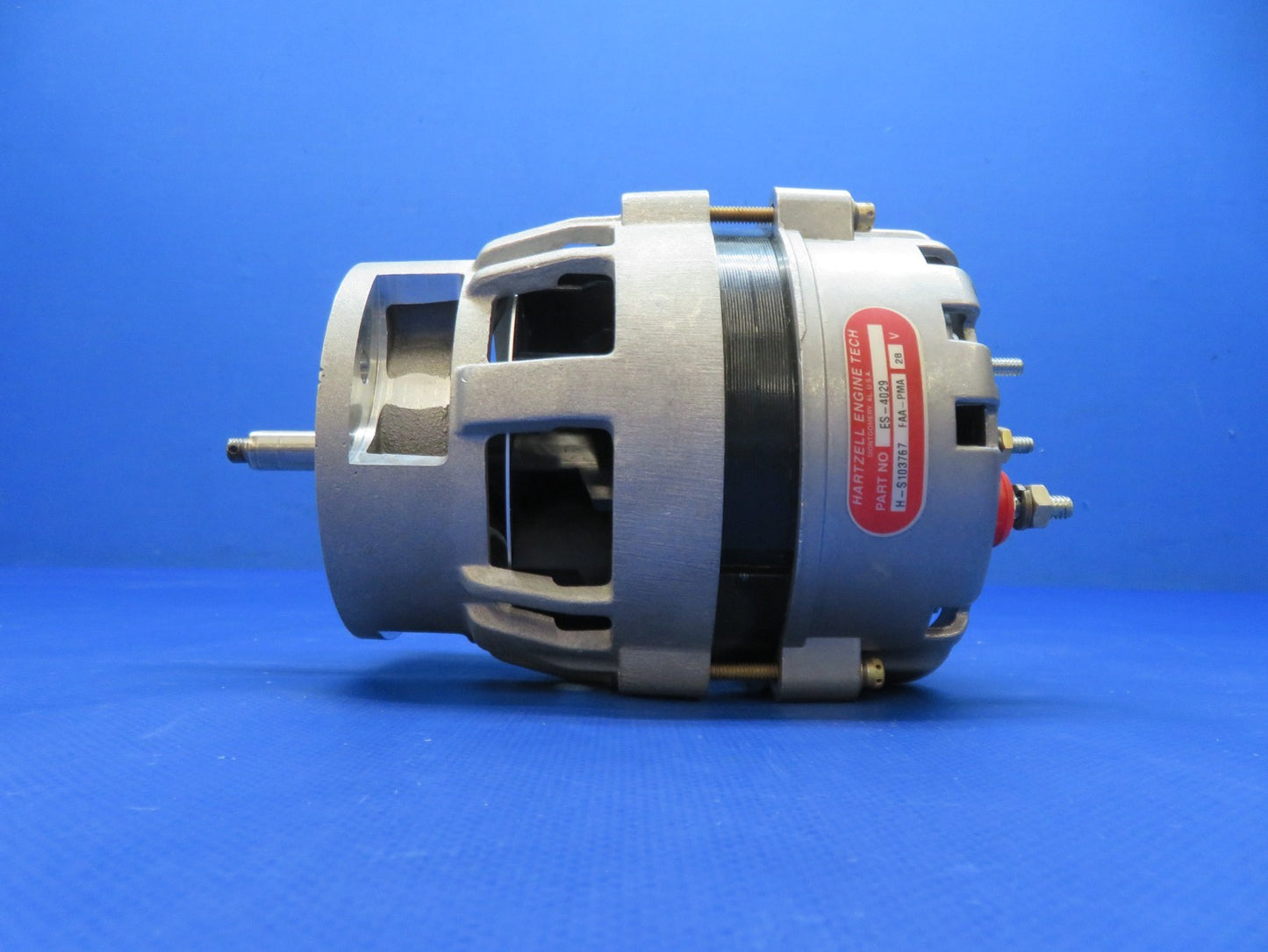 Hartzell Alternator 28V P/N ES-4029, 653344, 653344-1 TESTED (0226-447)7