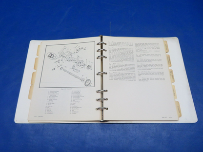 Continental IO-360, TSIO-360, LTSIO-360 OH & Parts Manual X-30031A (1024-201)