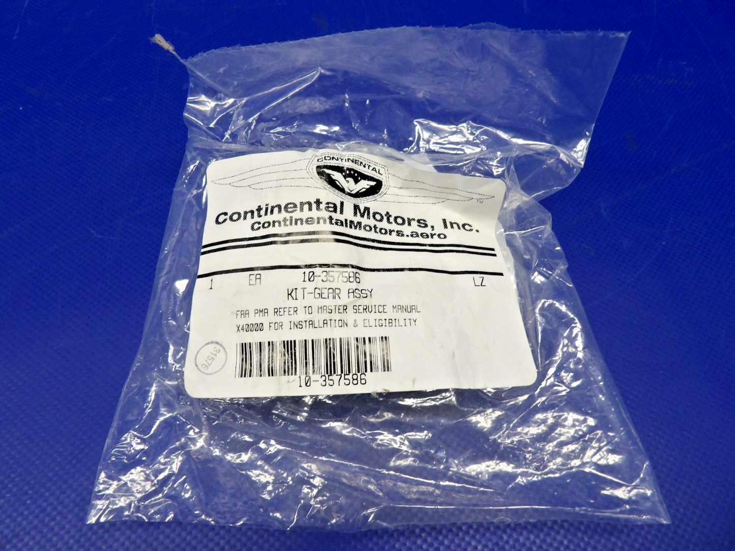 Continental Magneto Gear Kit P/N 10-357586 NOS (0426-1356)2