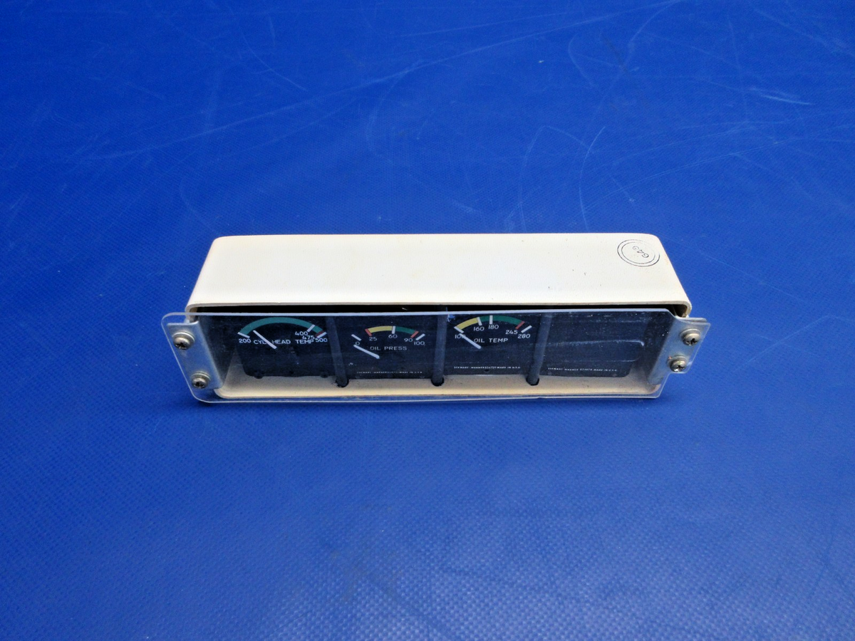 Rockwell Stewart-Warner Instrument Gauge Cluster 873002-S7 WARRANTY (0926-887)1