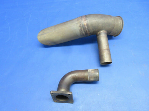 Cessna P337H Rear Engine Exhaust Tailpipe & Outlet P/N 1554003-1 (0724-1367)