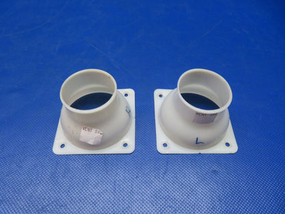 Arion LS-1 Cockpit Vent Assy w/ Hose Adapter P/N 05-04073 LOT OF 2 (0424-117)