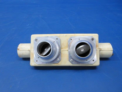 Cessna 337 / P337H Center Seat Air Outlet Adapter Assy P/N 1510025-1 (0724-1251)