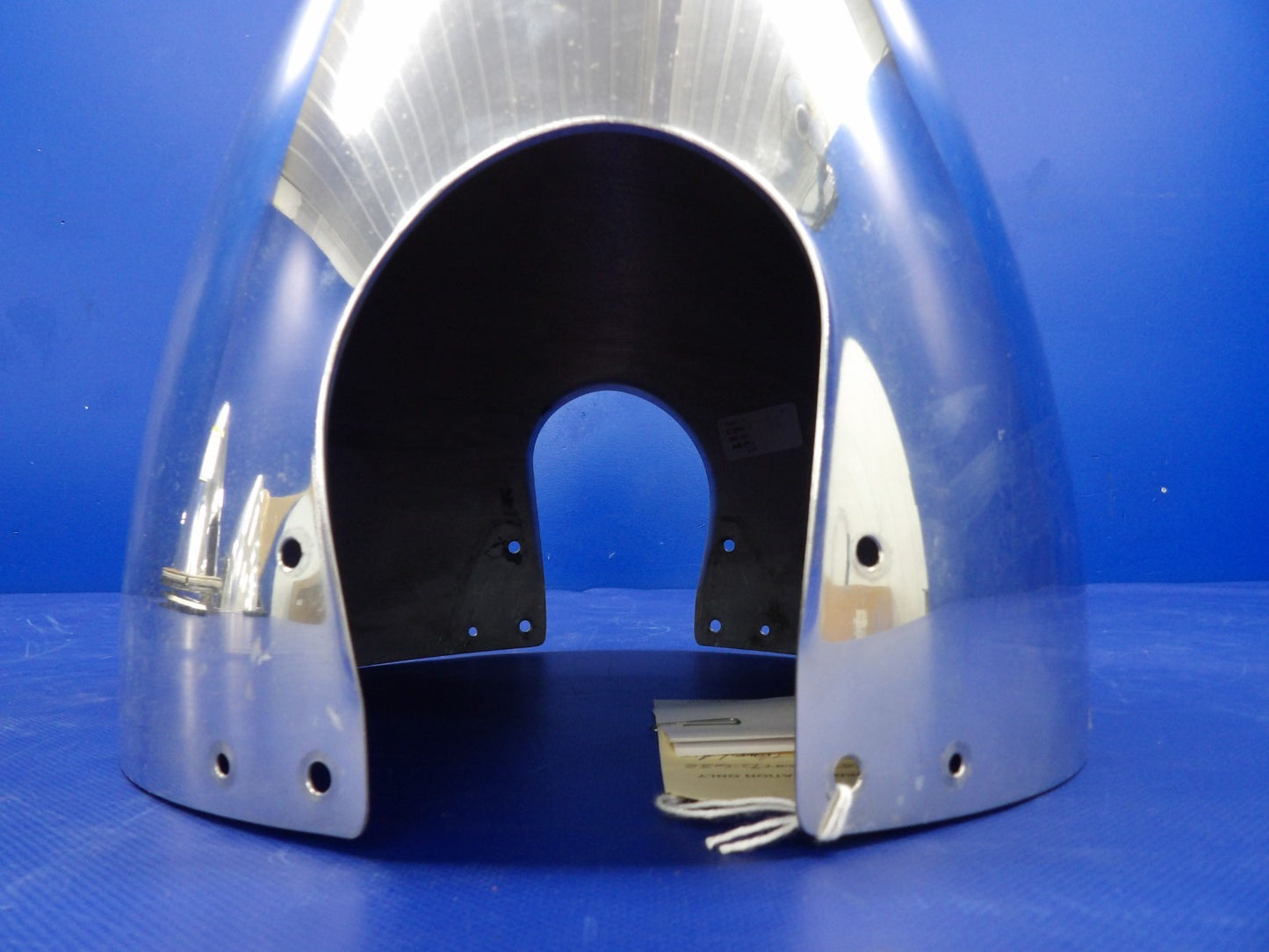 Beech Hartzell Polished 2-Blade Propeller Spinner Dome P/N C2445-1P (0226-2026)3
