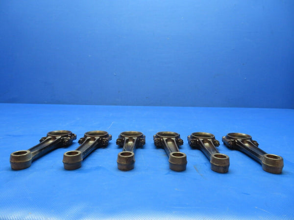 Continental O-300-D Connecting Rods # 530186, 626119 LOT OF 6 (0724-1843)