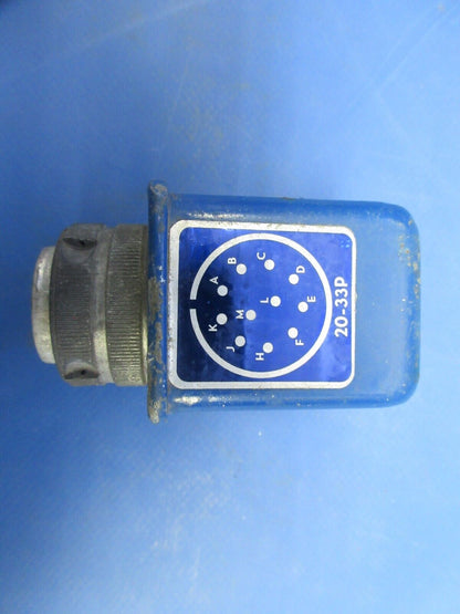 Bell 47J-2 Helicopter Sealed Relay Coil 28V P/N AN-3308-2 (1124-870)