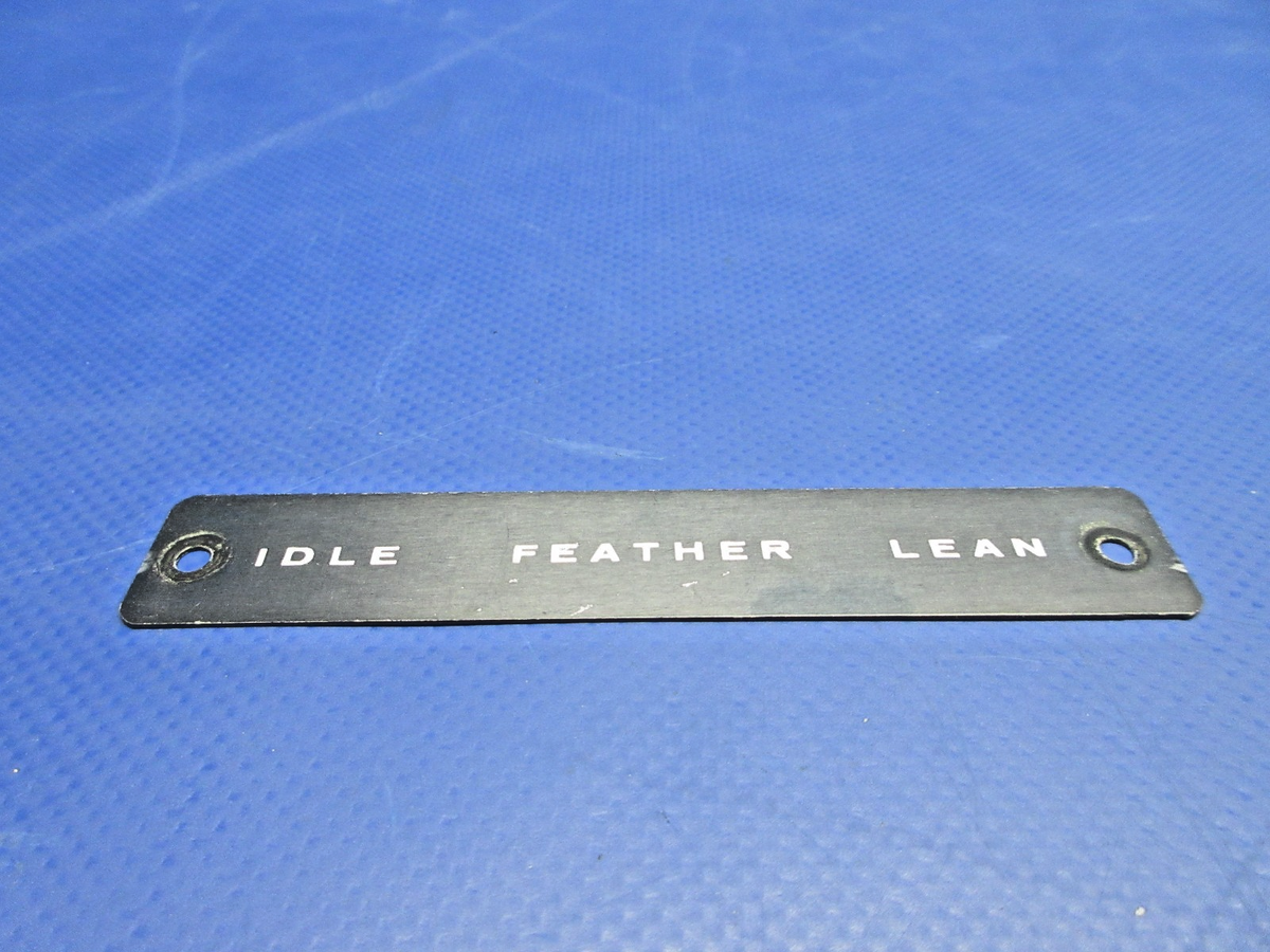 Piper PA-31T1 Cheyenne Placards LOT (0926-755)8