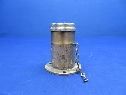 Continental IO-470 Oil Filler Neck w/ Cap P/N 538801, 640620-8 (0326-1778)4