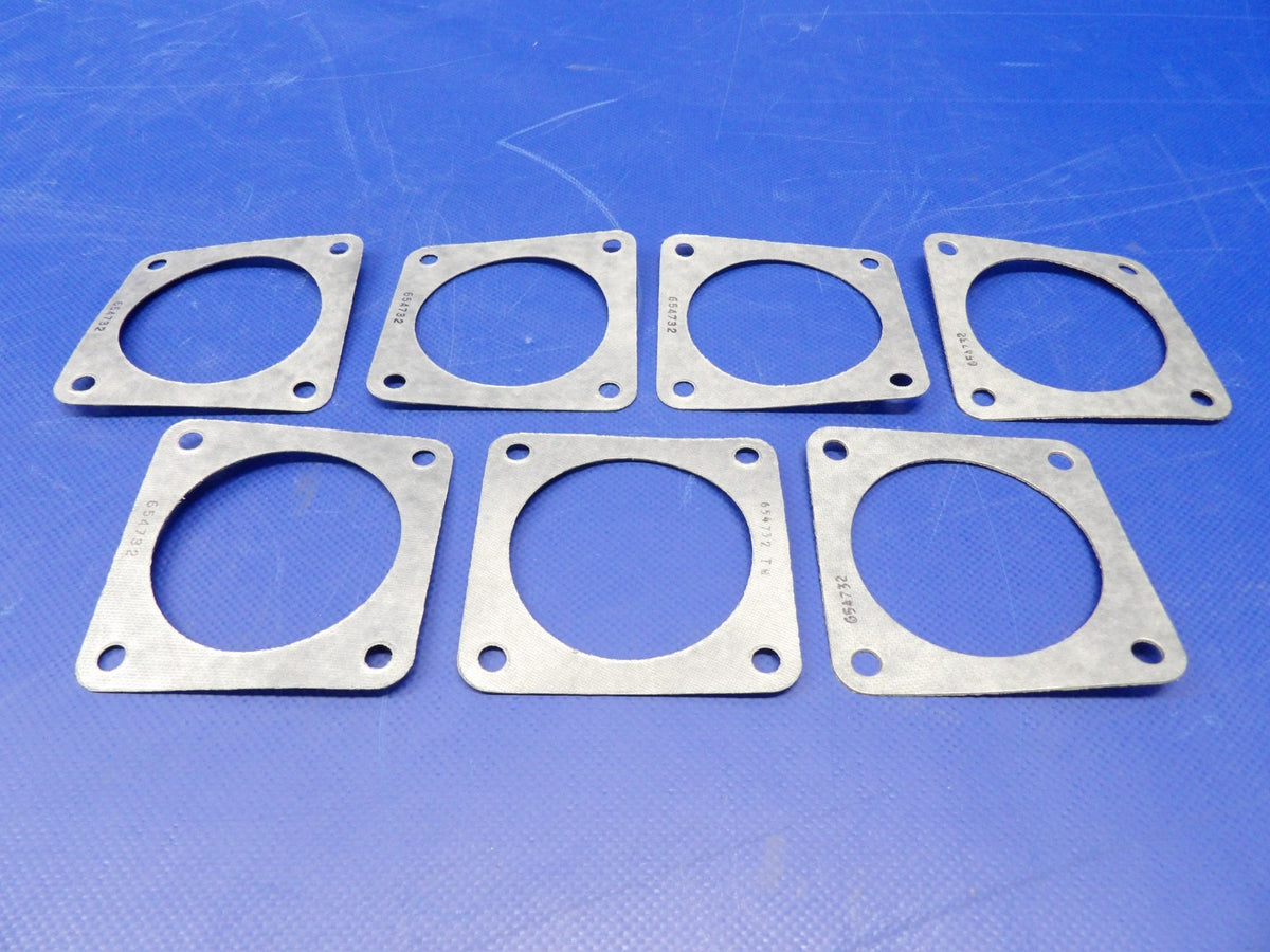 Continental TSIO Air Induction Body Gasket P/N 654732 LOT OF 7 NOS (0426-1412)3