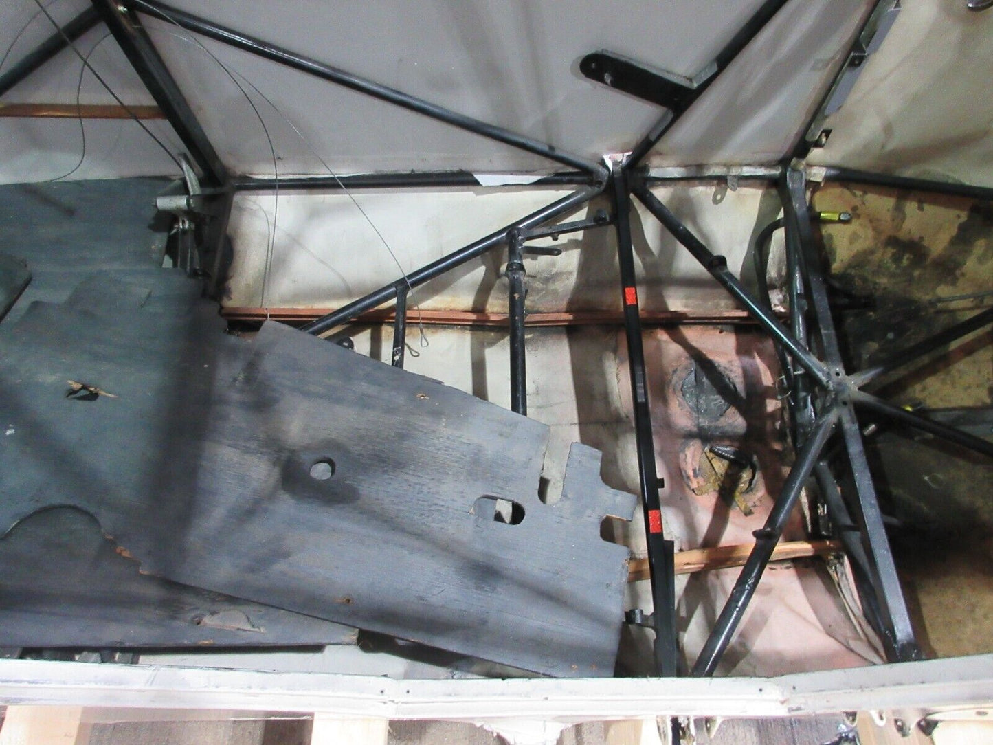 Champion 7ECA Citabria Fuselage DAMAGED RH gear collapse (0724-99)