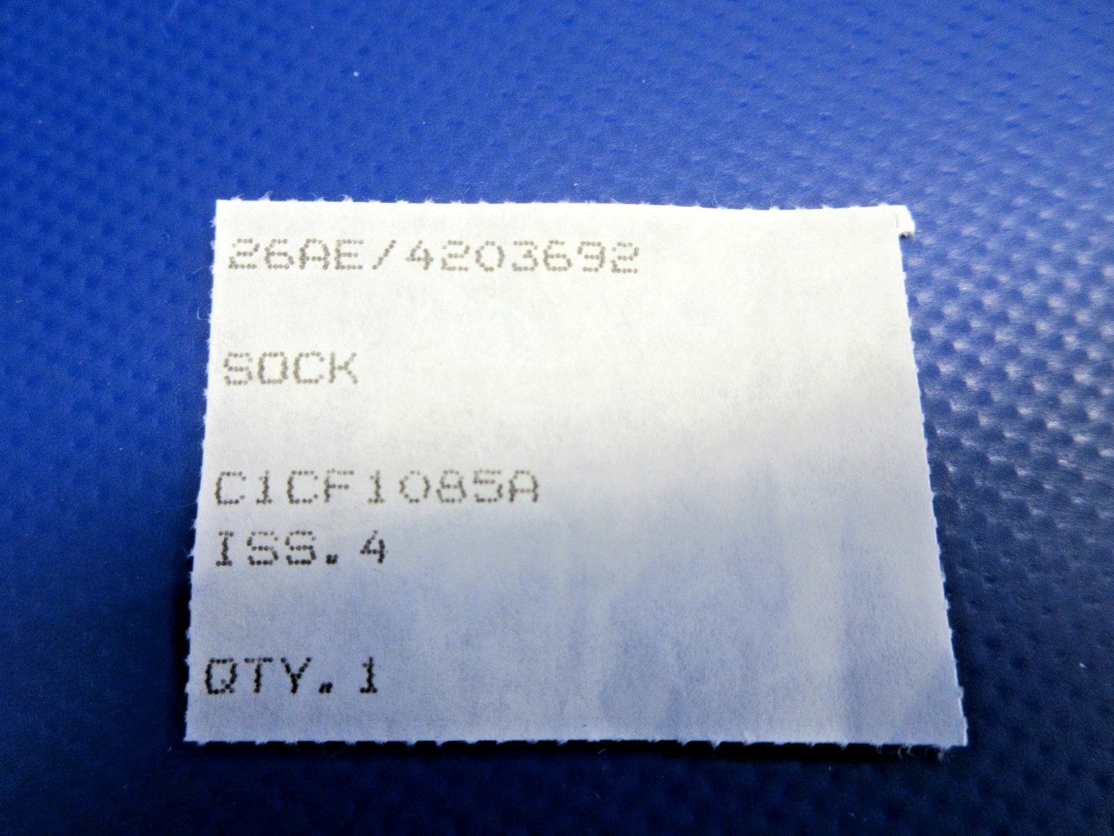 Century Aviation Control Cover Sock P/N C1CF1085A NOS (0426-773)3