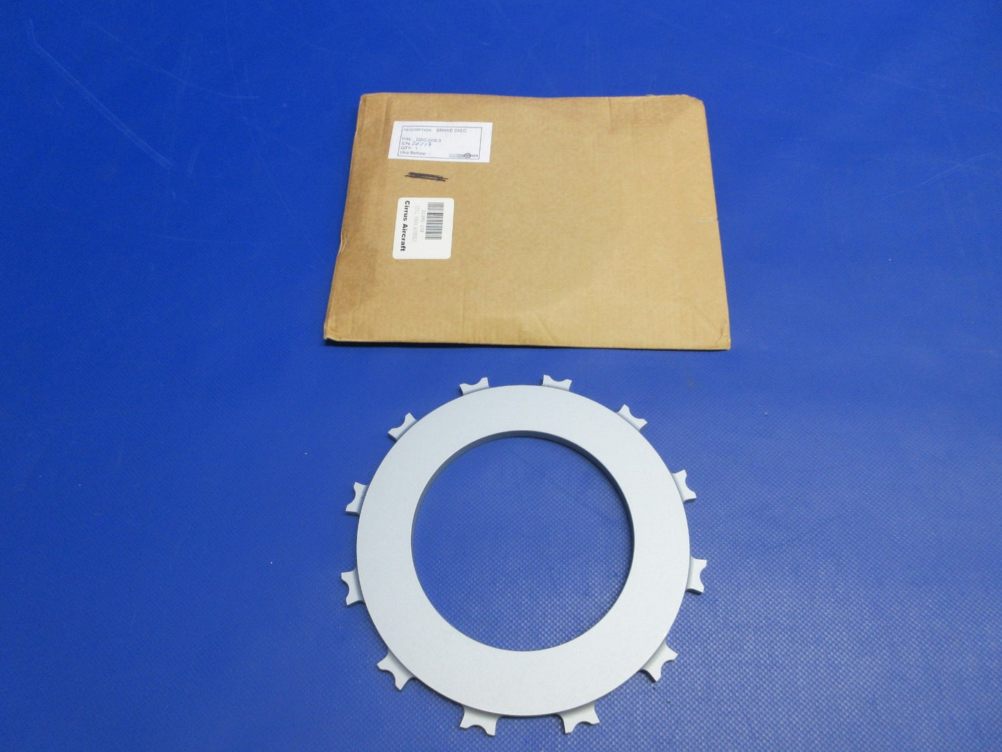 Beringer Steel Brake Disc P/N DSC-009.3 NOS (0426-798)1