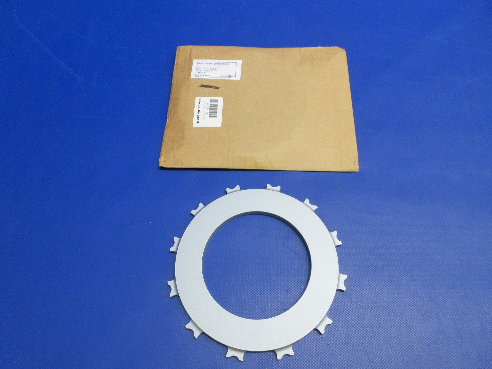 Beringer Steel Brake Disc P/N DSC-009.3 NOS (0426-798)1