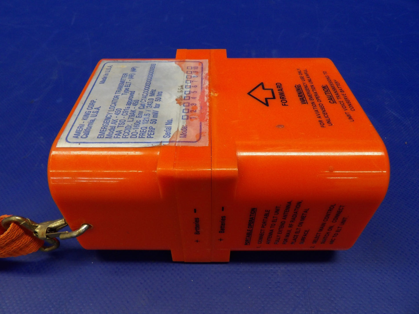 Ameri-King AK-450 ELT / FOR PARTS (0726-2075)5