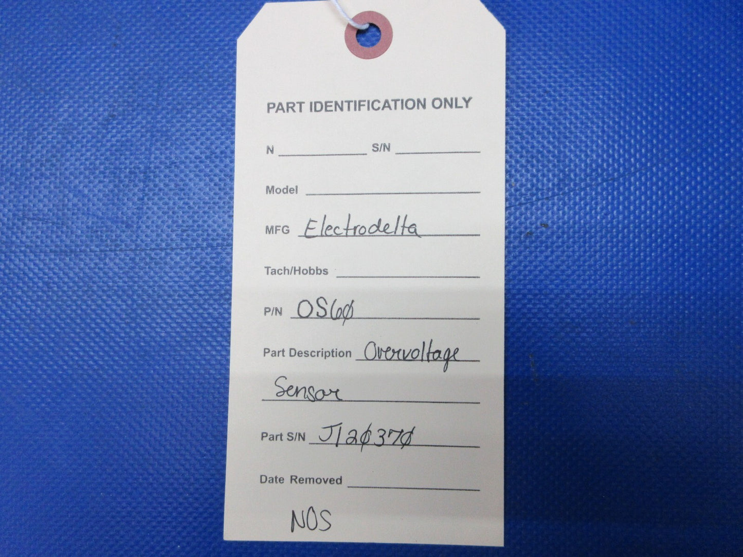 Electrodelta Overvoltage Sensor P/N OS60 NEW OLD STOCK (1024-1387)8