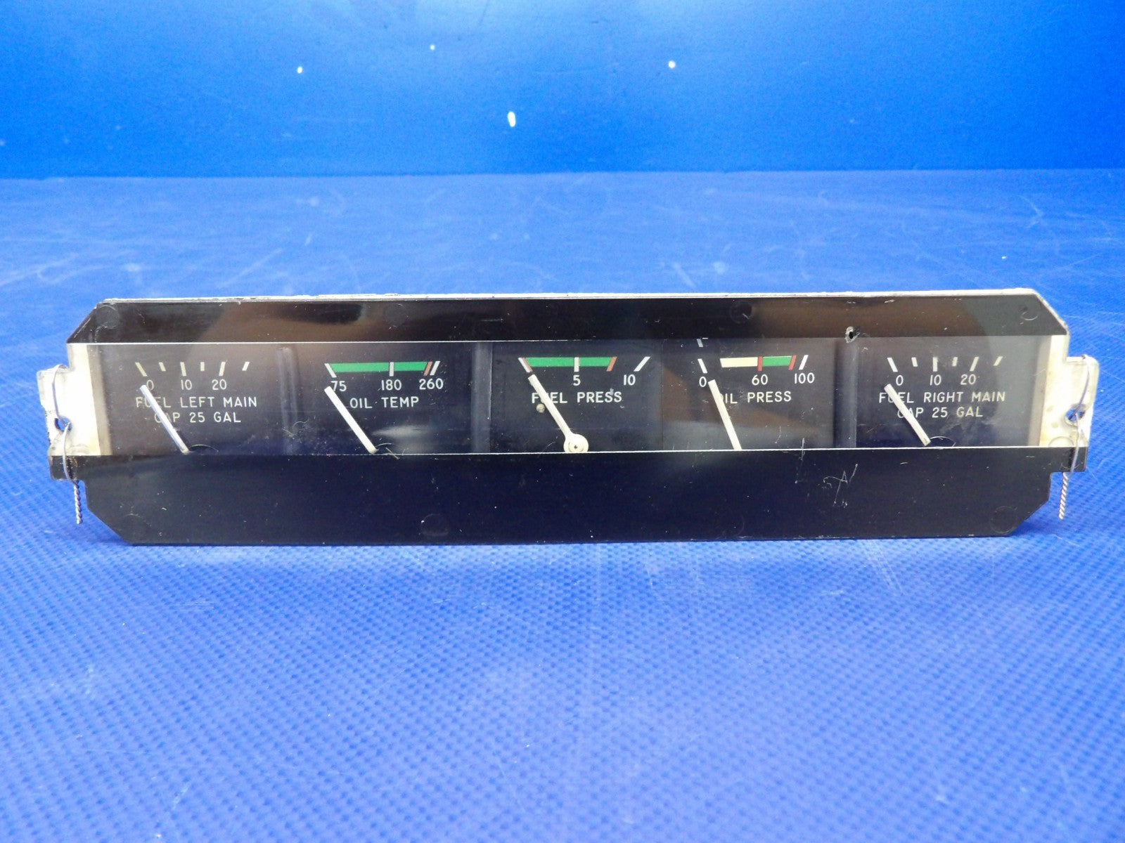 Piper Cherokee Instrument Gauge Cluster P/N 95241-07 WARRANTY (0726-1232)0
