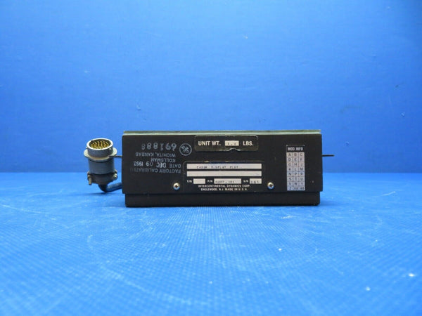 Intercontinental Dynamics Cabin Display P/N 41045-101 WARRANTY (0424-247)
