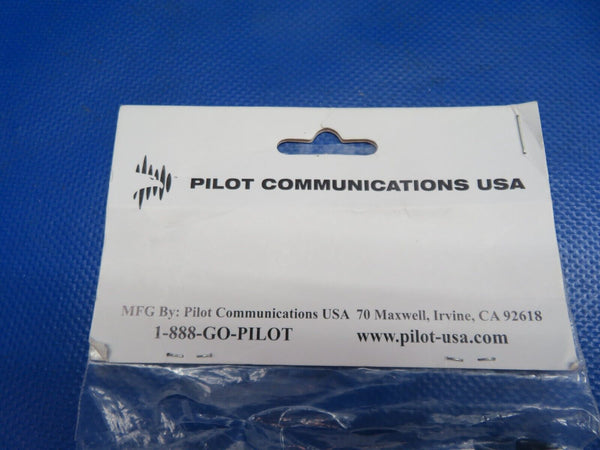 Pilot Comm USA Helicopter Headset To Base Plug Adapter PA93BH NOS (1024-258)