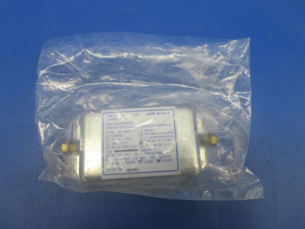 Ameri-King AK-950-FTR RFI Line Filter 14/28 V P/N AK-950-FTR NOS (0424-1189)