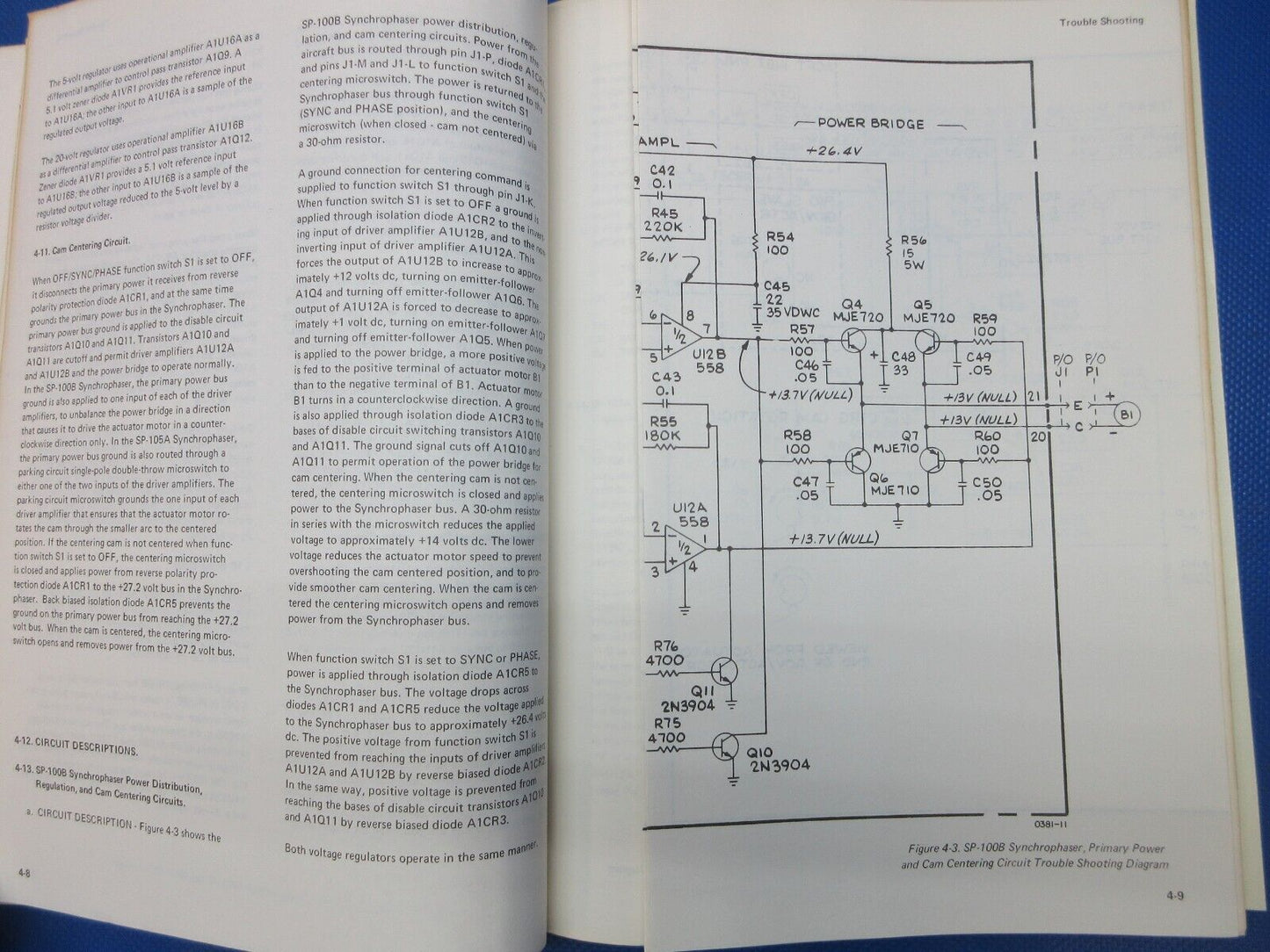 Cessna Synchrophaser Systems SP-100B & SP-105A Service / Parts Manual (1024-1308