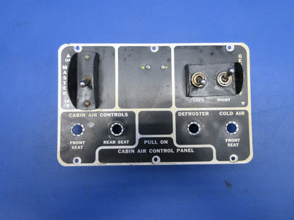 Piper PA-23-250 Aztec Heater Panel Placard P/N 16313-00 (0624-885)