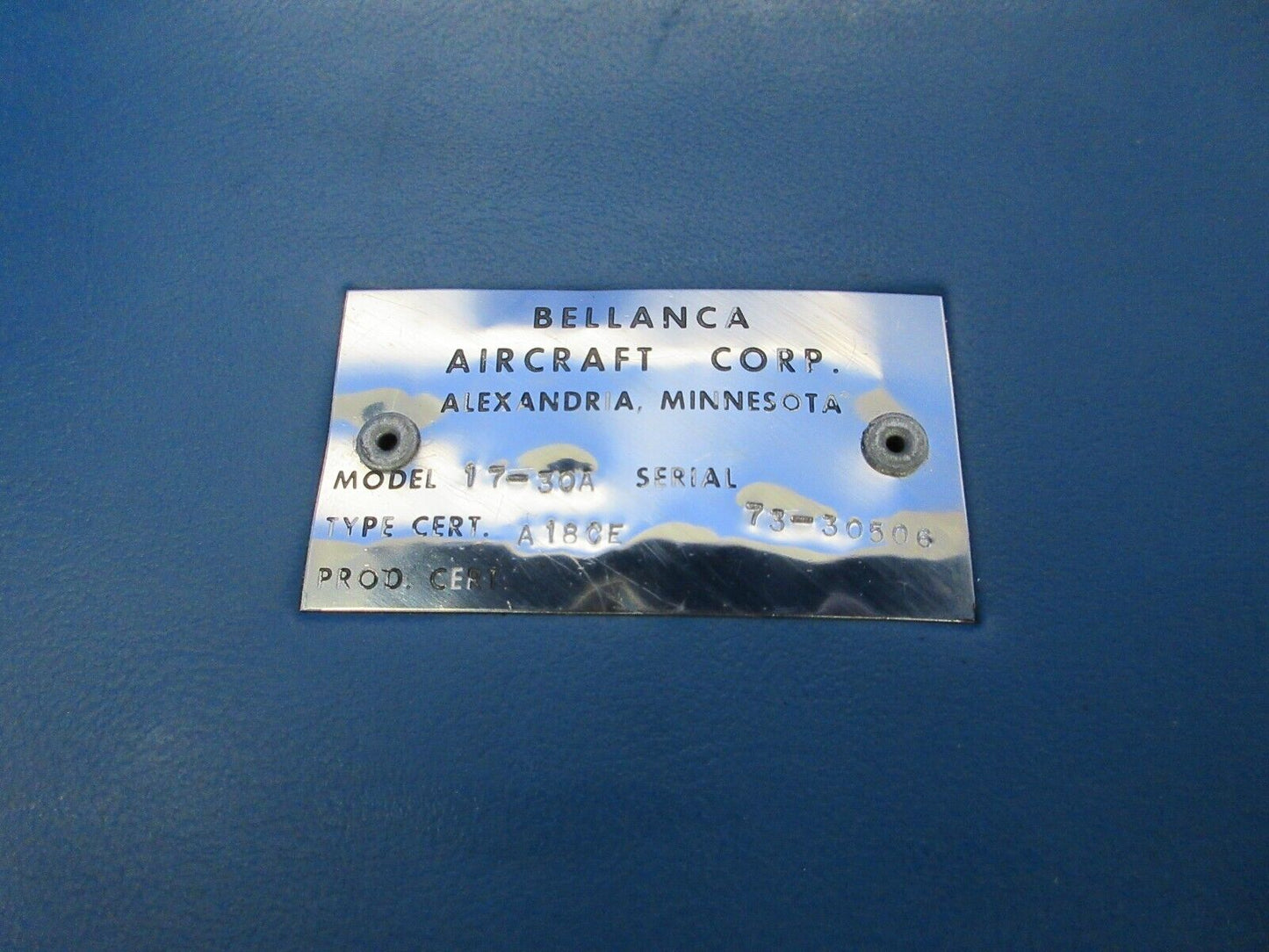 Bellanca 17-30A Viking Lower Baggage Compartment P/N B-8 (0524-2122)