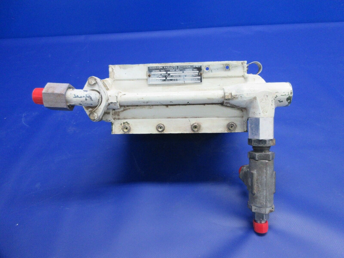 Bell Helicopter Harrison AP16AN09-01 Oil Cooler Radiator P/N 8524170 (1124-953)