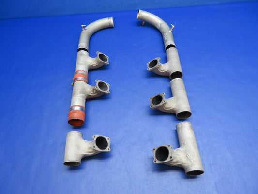 Continental IO-470-U Intake Manifold Tubes SET OF 8 629325, 626744 (0326-1758)0