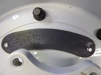 Goodrich Nose Wheel 18x4.4 w/ Goodyear Tire w/ 8130 P/N 3-999 (0626-2063)1