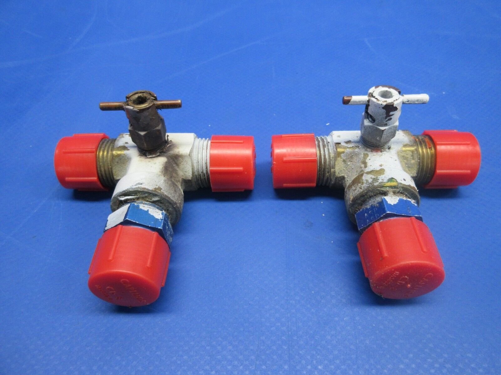 Bellanca 17-31A Viking Fuel Drain Tee P/N 19121-21 LOT OF 2 (0924-795)