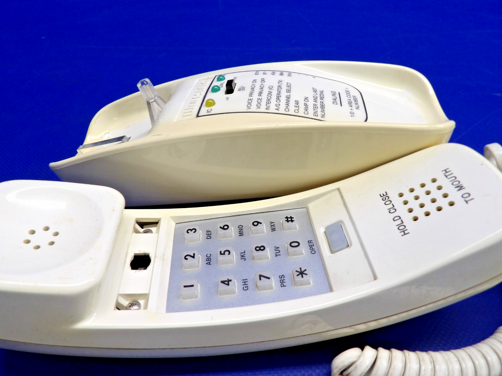 Global Wulfsberg Flitefone VI Cabin Phone Unit & Base 400-0123-112 (0426-12568