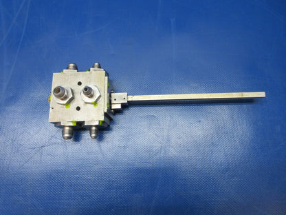 Early Cessna 210 Fuel Selector Valve w/ Shaft P/N 1216001-1 REBUILT (0325-1362)9