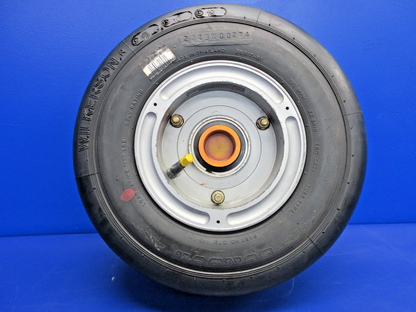 Cirrus / Cleveland 40-75P 6.00-6 Main Wheel w/Tire 15x6.00-6 (0326-20191