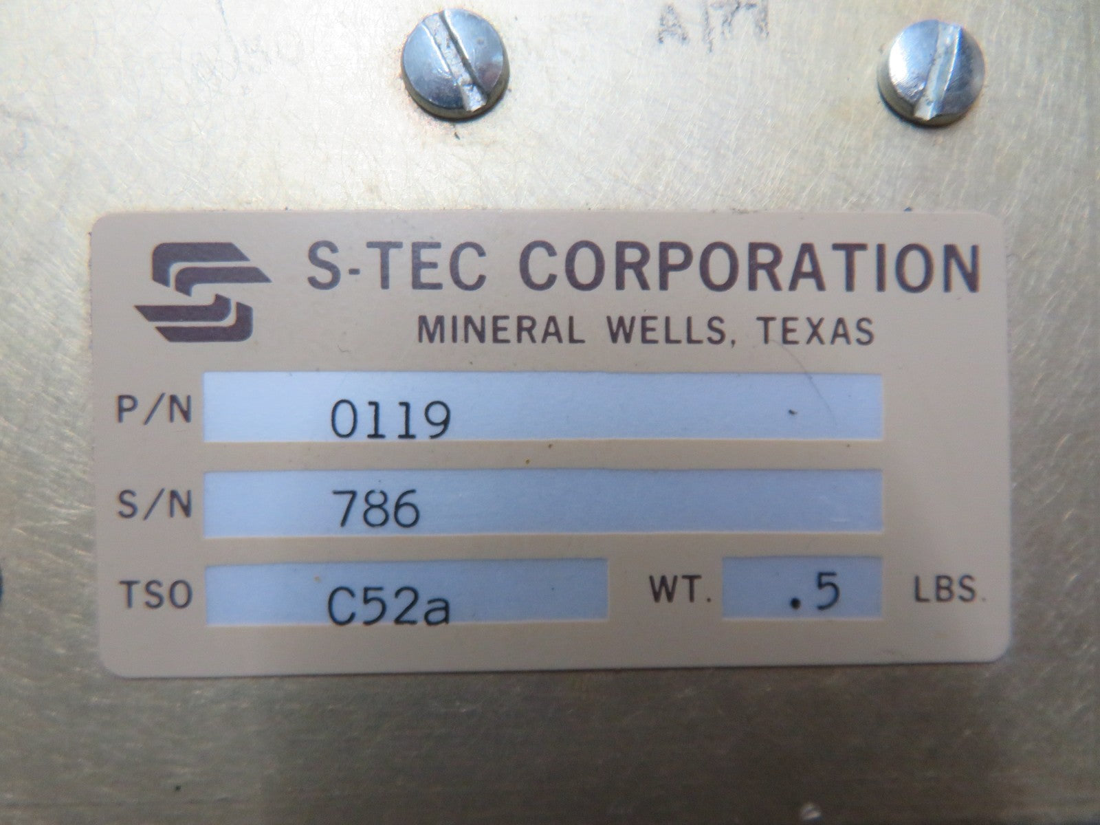 Cessna 421 S-Tec Autopilot Interface w/ Connector P/N 0119 WARRANTY (0326-225)1