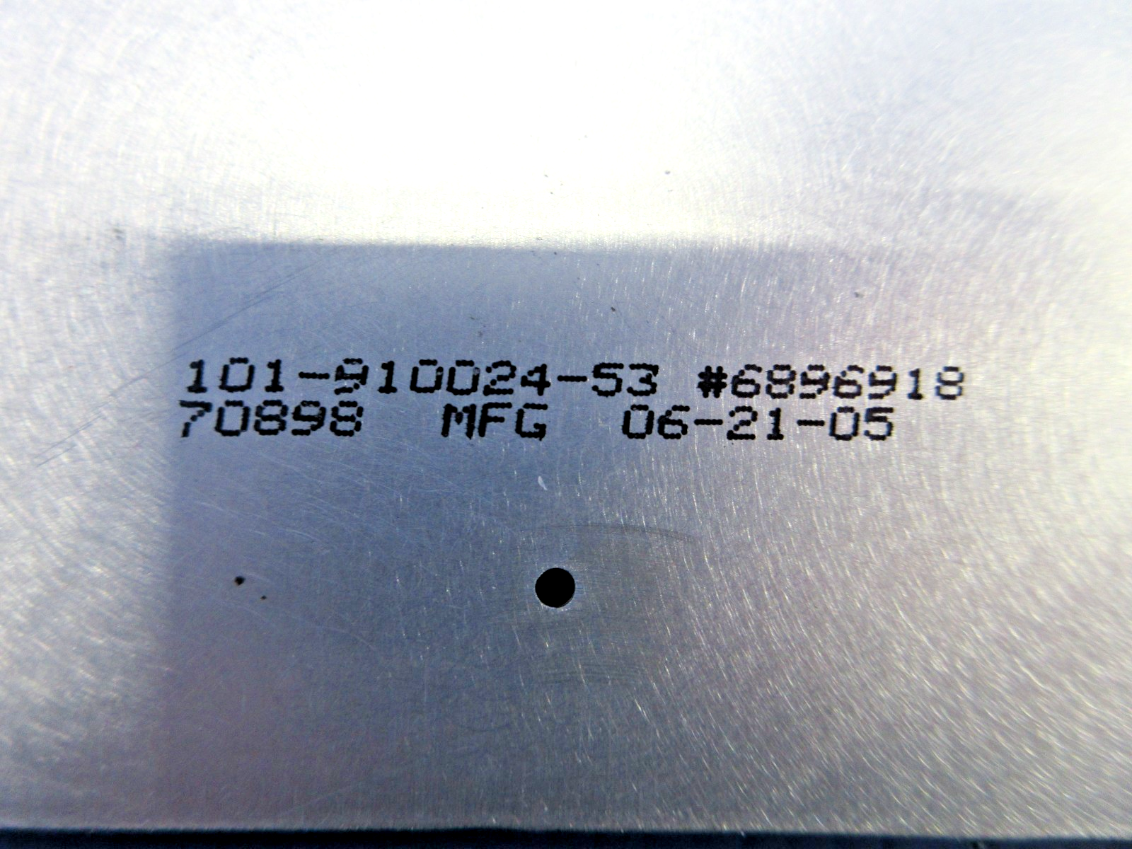 Beech King Air FWD Cowling Duct Skin P/N 101-910024-53 NOS (0326-746)4