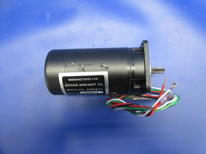 Cessna Electro-Mech Gear Motor 28V P/N 9910002-3 OVERHAULED w/8130 (1224-755)