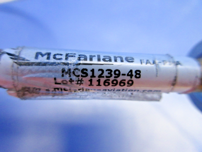 Cessna 172 / 172RG McFarlane Cabin Heat Control Cable P/N MCS1239-48 (0826-745)3