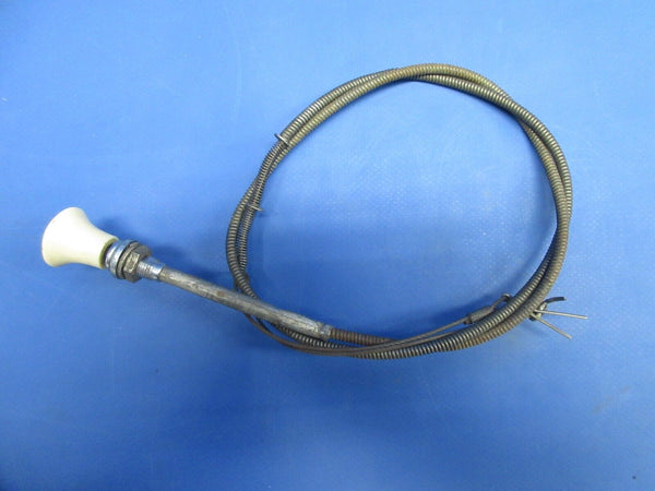 Piper PA-20 Pacer Parking Brake Control Cable Assy 40" Long 16775-000 (1024-771)