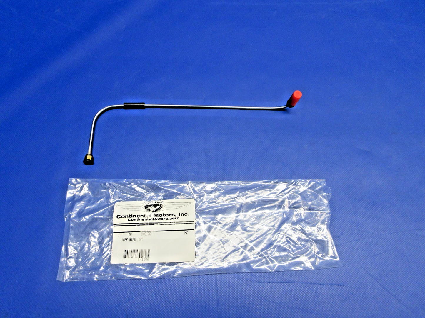 Continental Fuel Injector Bend Tube #6 Cylinder P/N 649106 NOS (0326-929)3