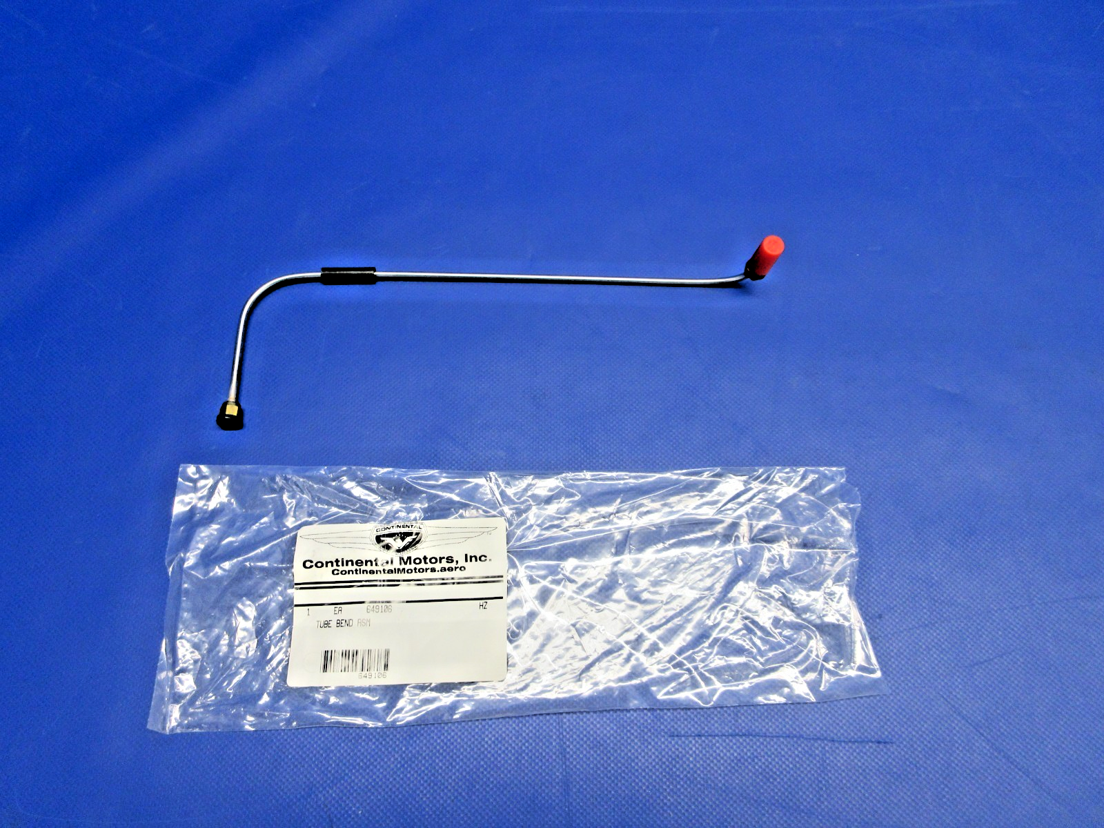 Continental Fuel Injector Bend Tube #6 Cylinder P/N 649106 NOS (0326-929)3