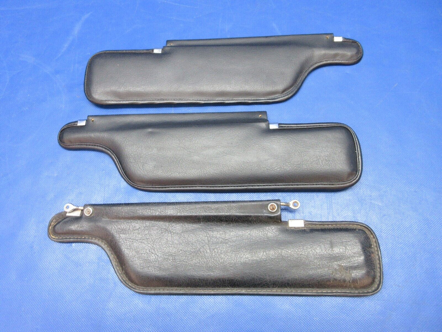 Corvette 1967 Chevrolet Sun Visors - Black LOT OF 3 (1024-1422)