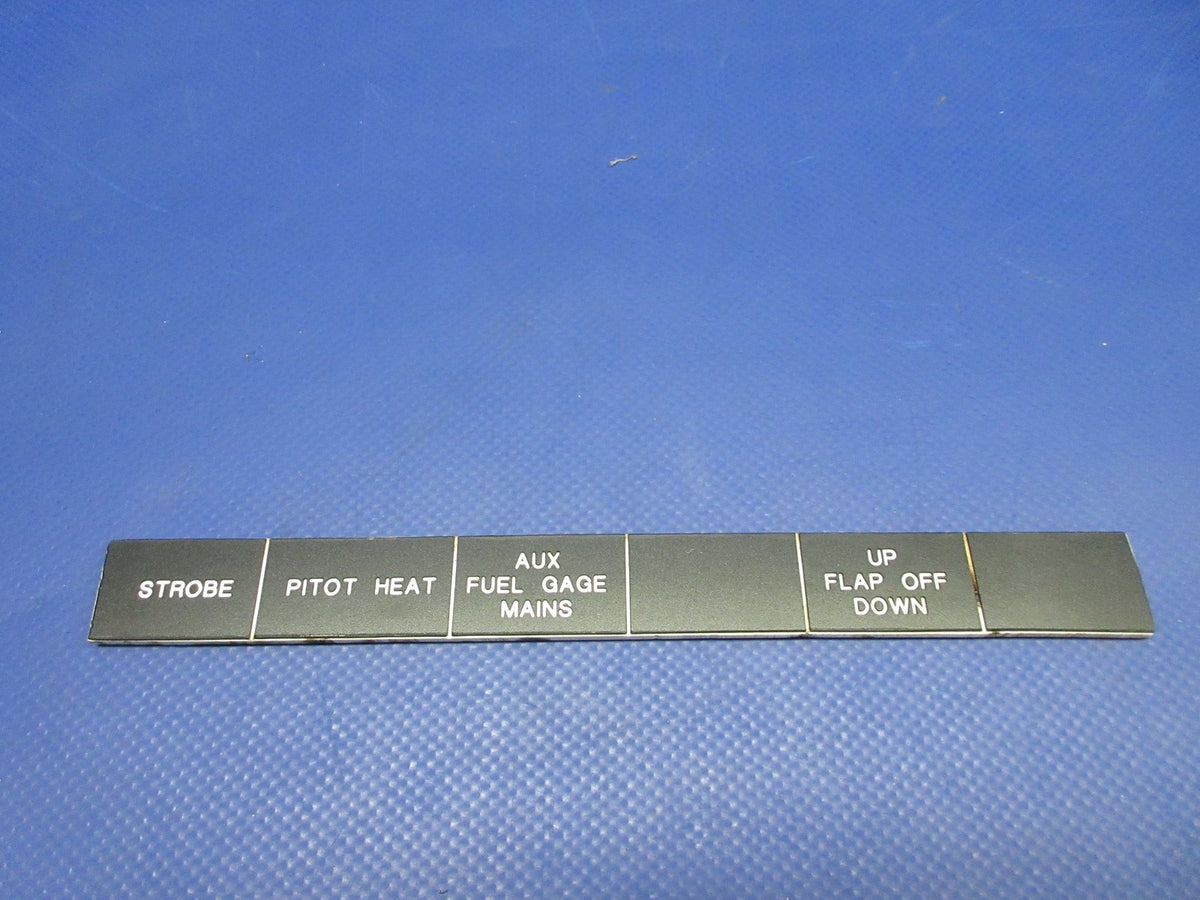 Beech F35 Bonanza Instrument Panel LH w/Floating Panel (0526-927)5