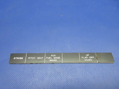 Beech F35 Bonanza Instrument Panel LH w/Floating Panel (0526-927)5