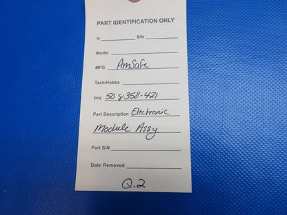 AmSafe Electronic Module Assy P/N 508358-421 (0524-1713)