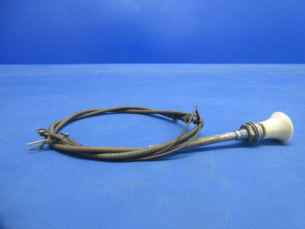 Piper PA-20 Pacer Parking Brake Control Cable Assy 40" Long 16775-000 (1024-771)
