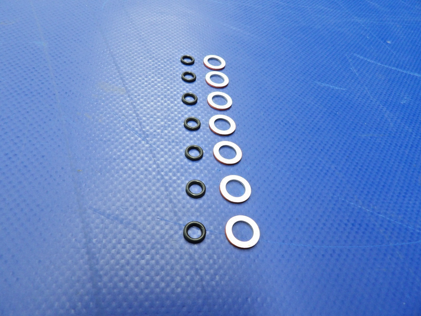 Beech King Air Metal Retainer & Seal P/N 800-515-10 LOT OF 7 NOS (0426-1287)4